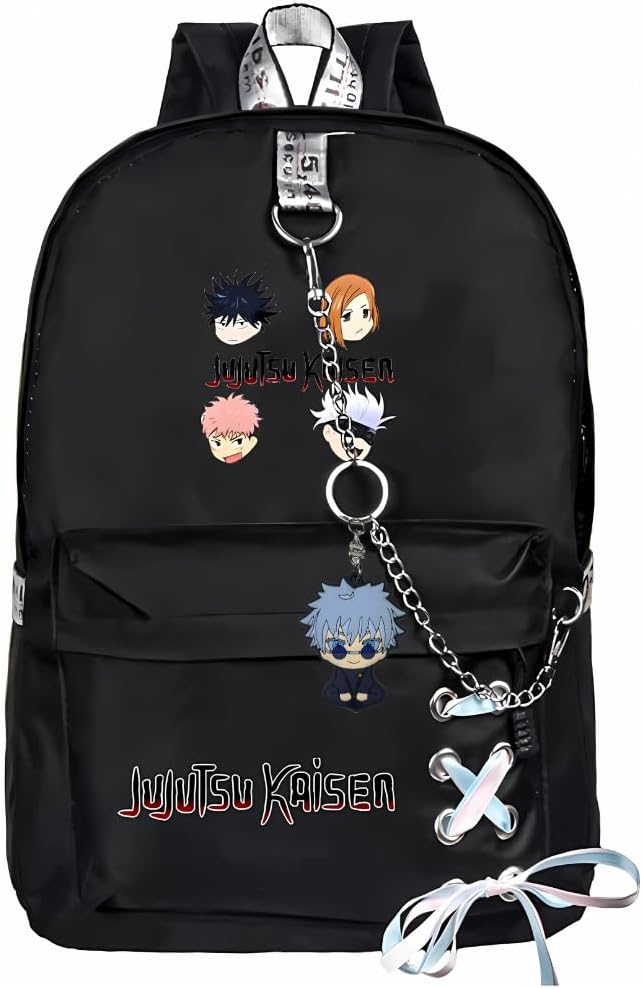 Chibi Anime Gojo Keychain Fun - Takeshii Anime - JJK - SATORU