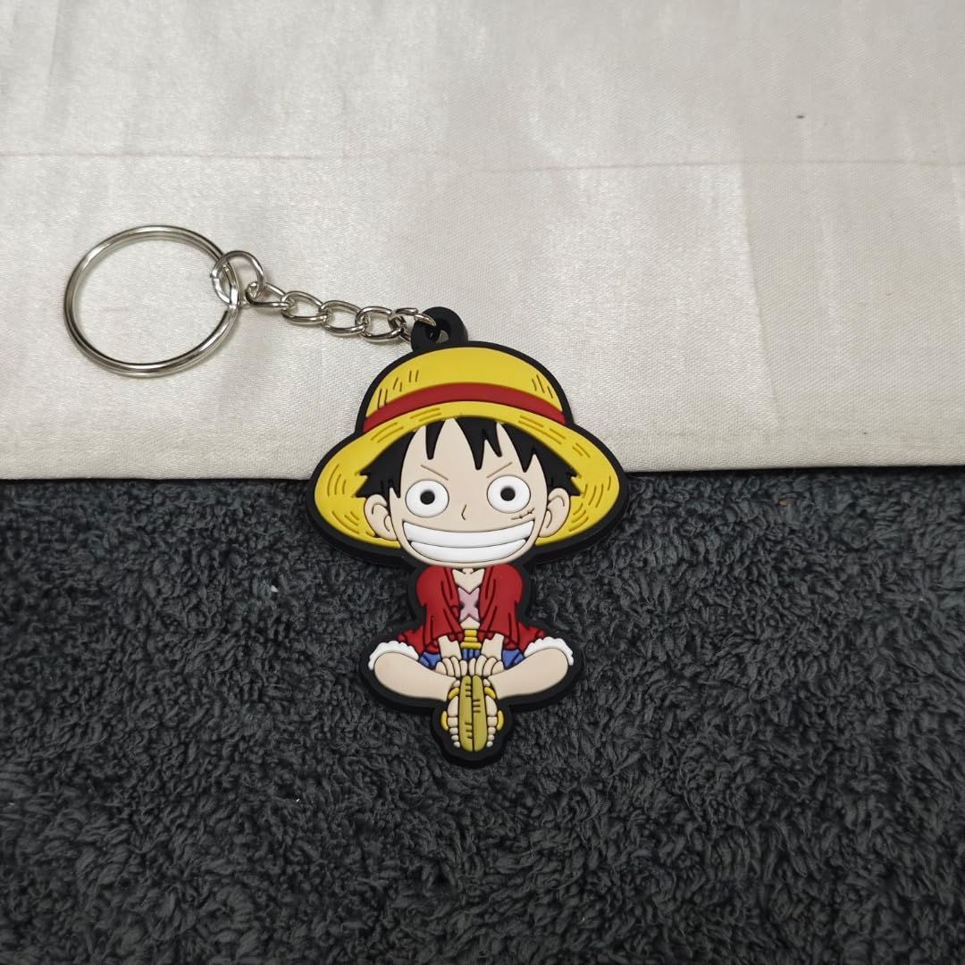 One piece Luffy mugiwara chibi Keychain - Takeshii Anime - OP - LUFFY1