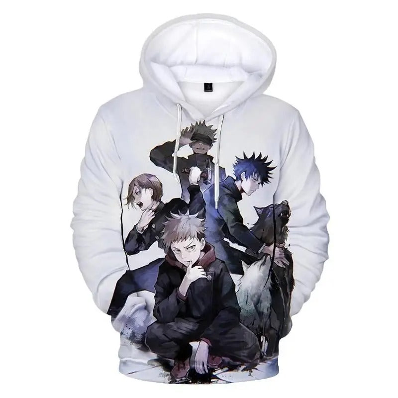 Satoru Gojo Hoodie Manga Jujustu Kaisen