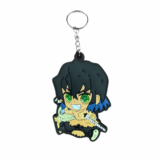 Demon Slayer Inosuke Chibi Keychain
