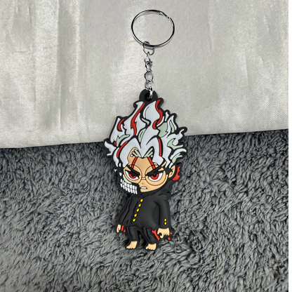 DanDaDan Okarun Yokai Form keychain High Quality PVC with Keyring