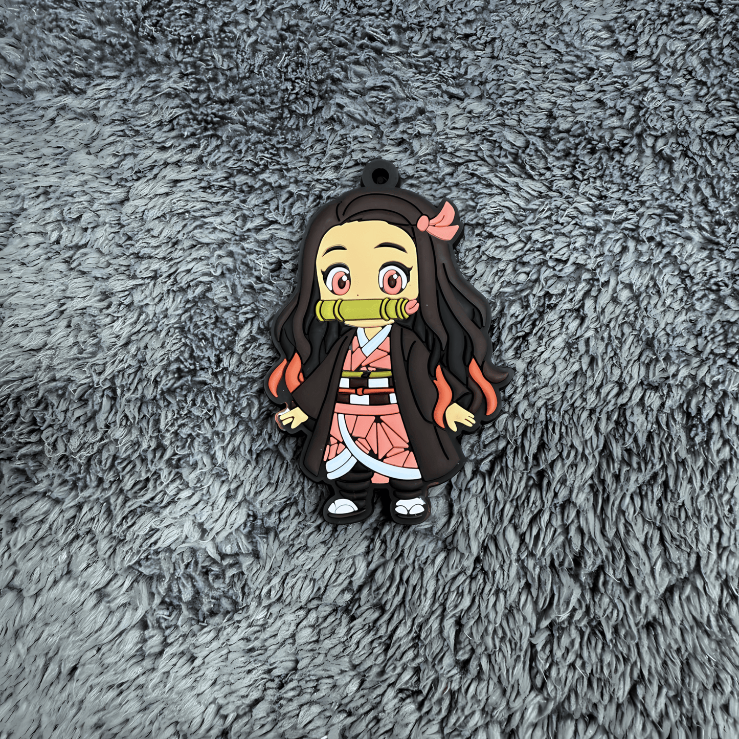 Demon Slayer Nezuko Chibi Keychain - Takeshii Anime - DS - NEZUKO