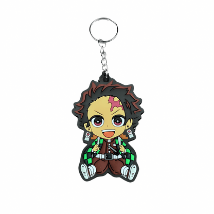 Demon Slayer Tanjiro Chibi Keychain - Takeshii Anime - DS - TANJIROU