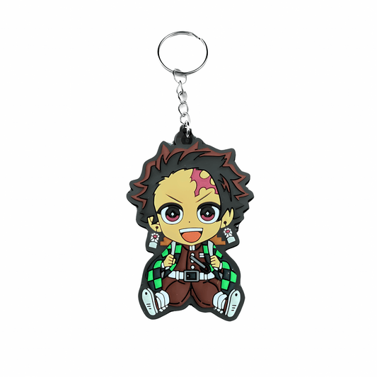 Demon Slayer Tanjiro Chibi Keychain - Takeshii Anime - DS - TANJIROU