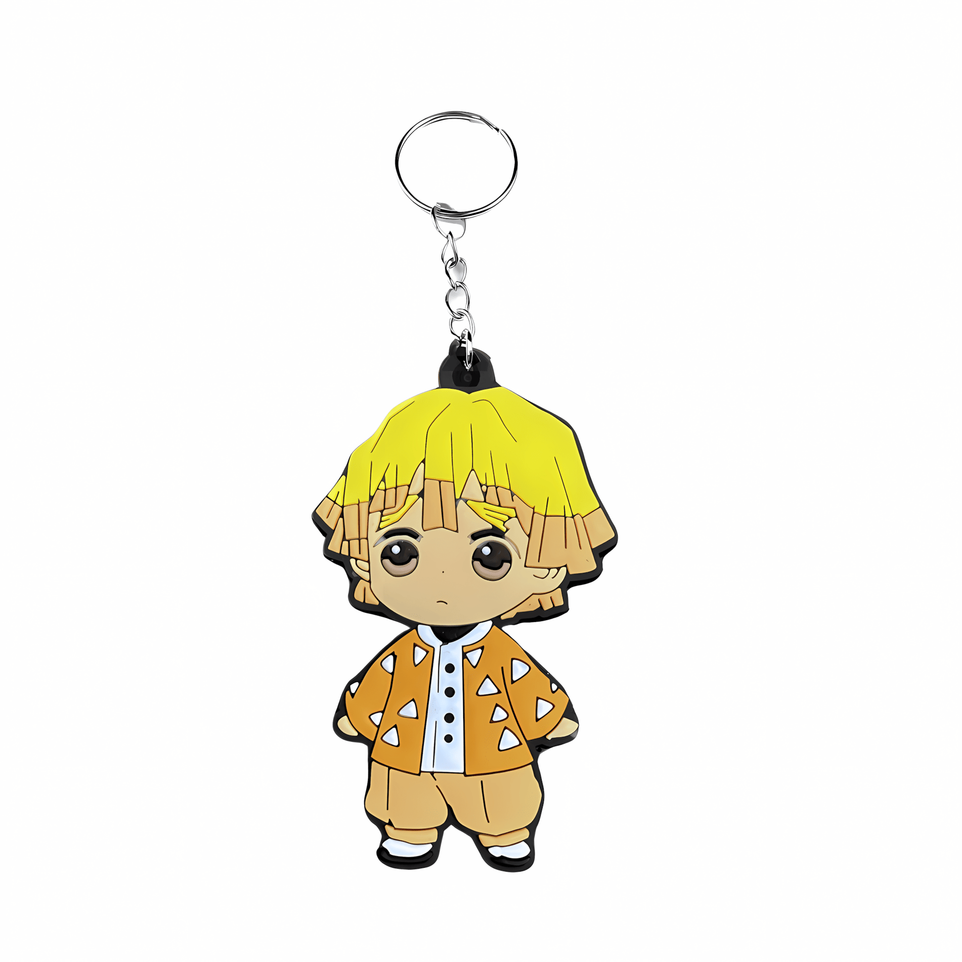 Demon Slayer Zenitsu Chibi Keychain - Takeshii Anime - DS - ZENITSU
