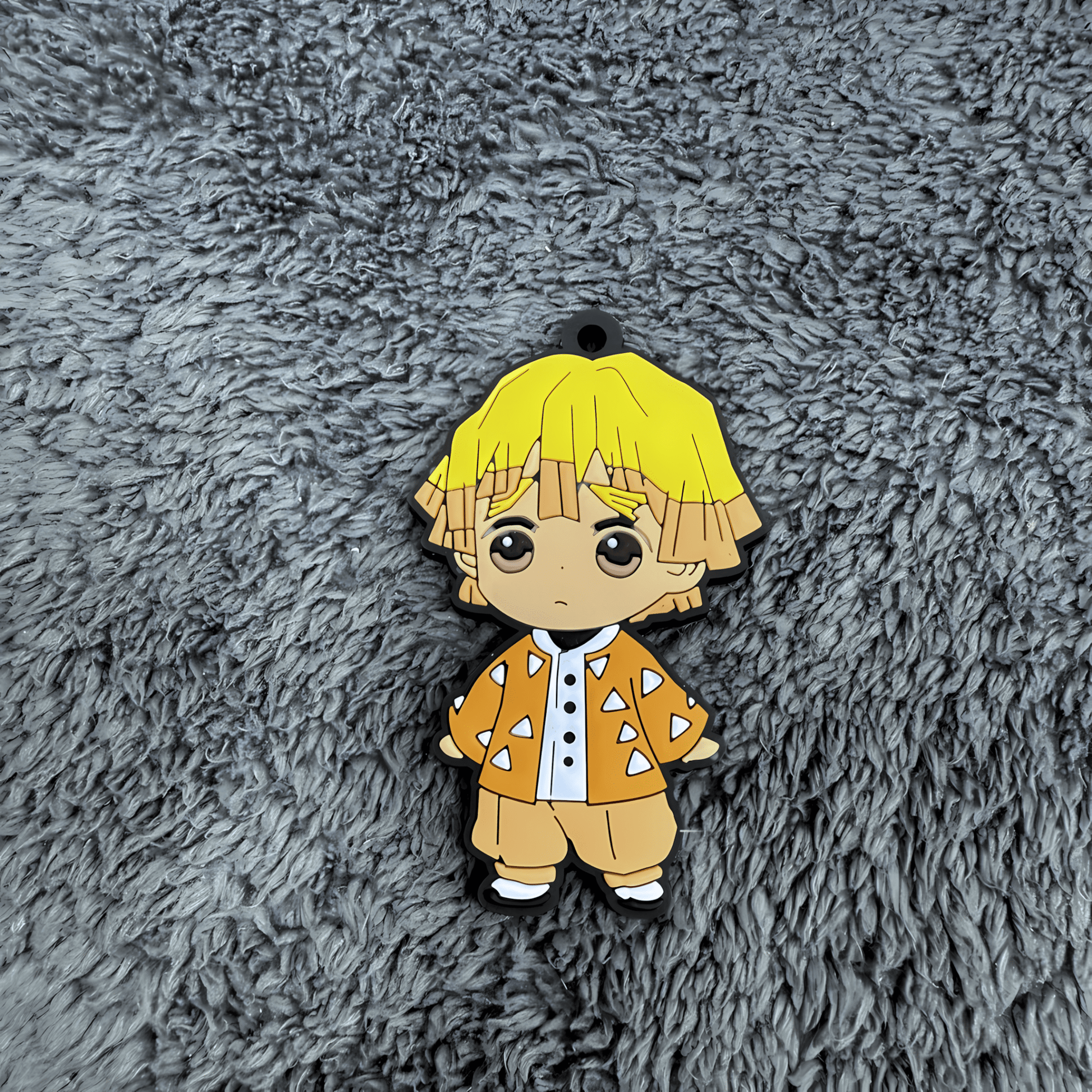 Demon Slayer Zenitsu Chibi Keychain - Takeshii Anime - DS - ZENITSU