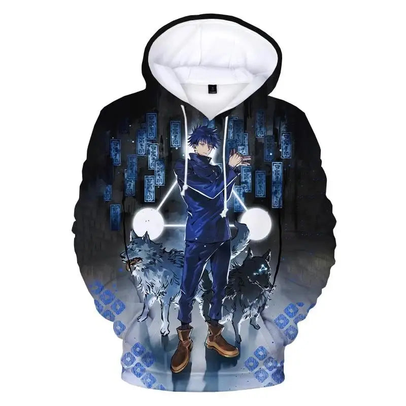 Satoru Gojo Hoodie Manga Jujustu Kaisen