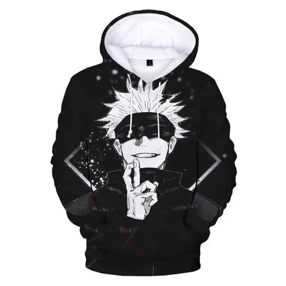 Satoru Gojo Hoodie Manga Jujustu Kaisen