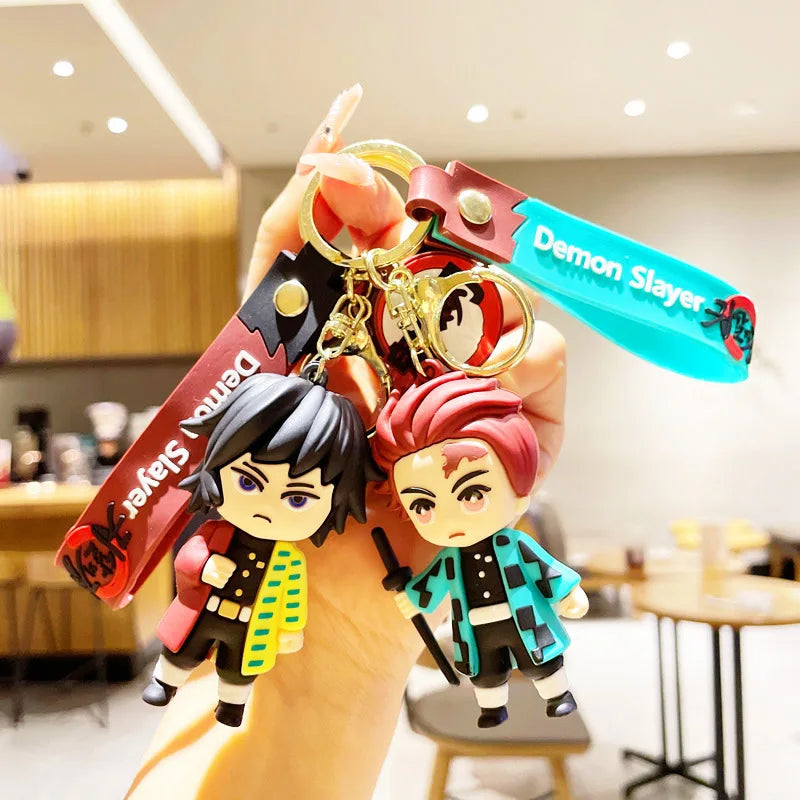 Demon Slayer Keychains PVC Kimetsu No Yaiba Manga