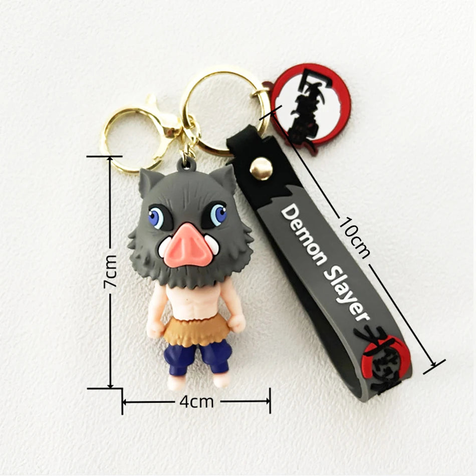 Demon Slayer Keychains PVC Kimetsu No Yaiba Manga