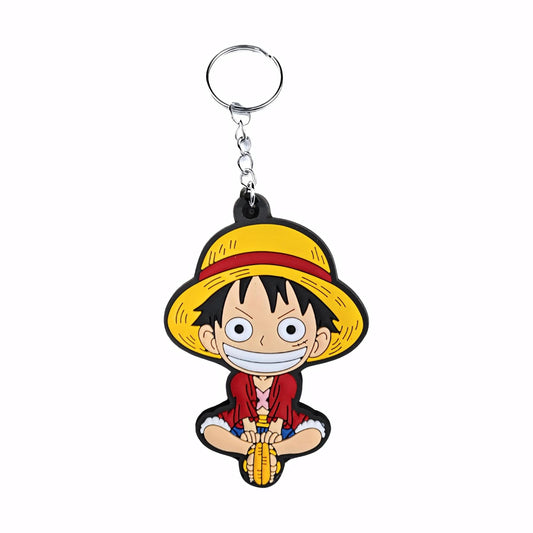 One piece Luffy mugiwara chibi Keychain - Takeshii Anime - OP - LUFFY1