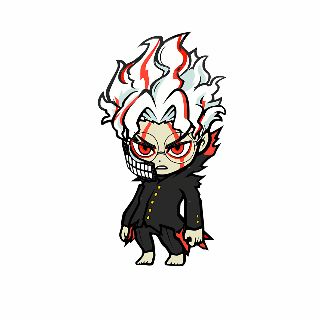 Turbo Granny Anime Keychain - Takeshii Anime - DDD - OKARUN