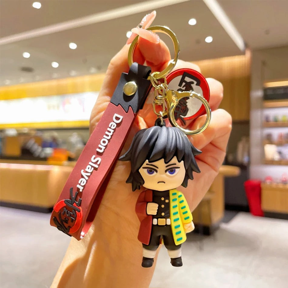 Demon Slayer Keychains PVC Kimetsu No Yaiba Manga