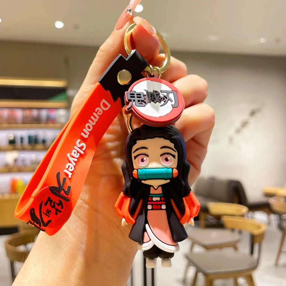 Demon Slayer Keychains PVC Kimetsu No Yaiba Manga