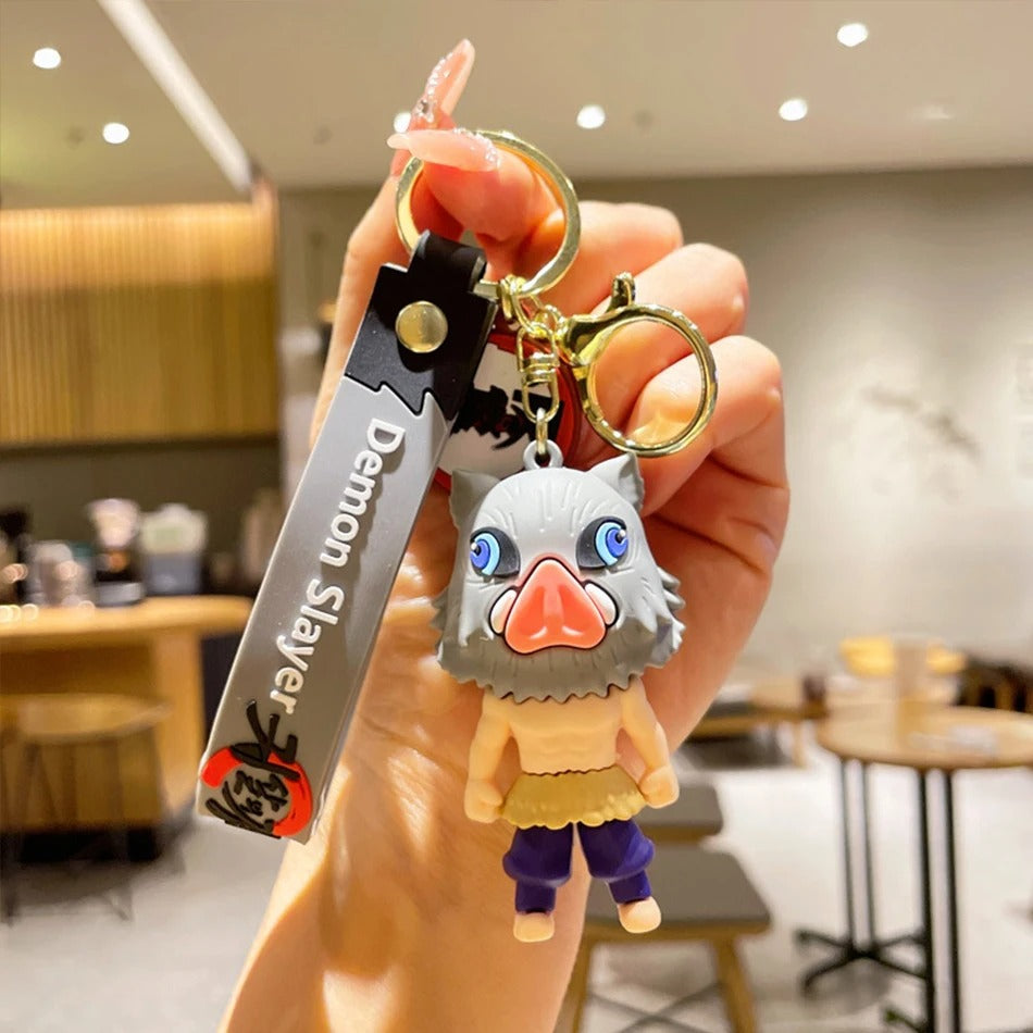 Demon Slayer Keychains PVC Kimetsu No Yaiba Manga