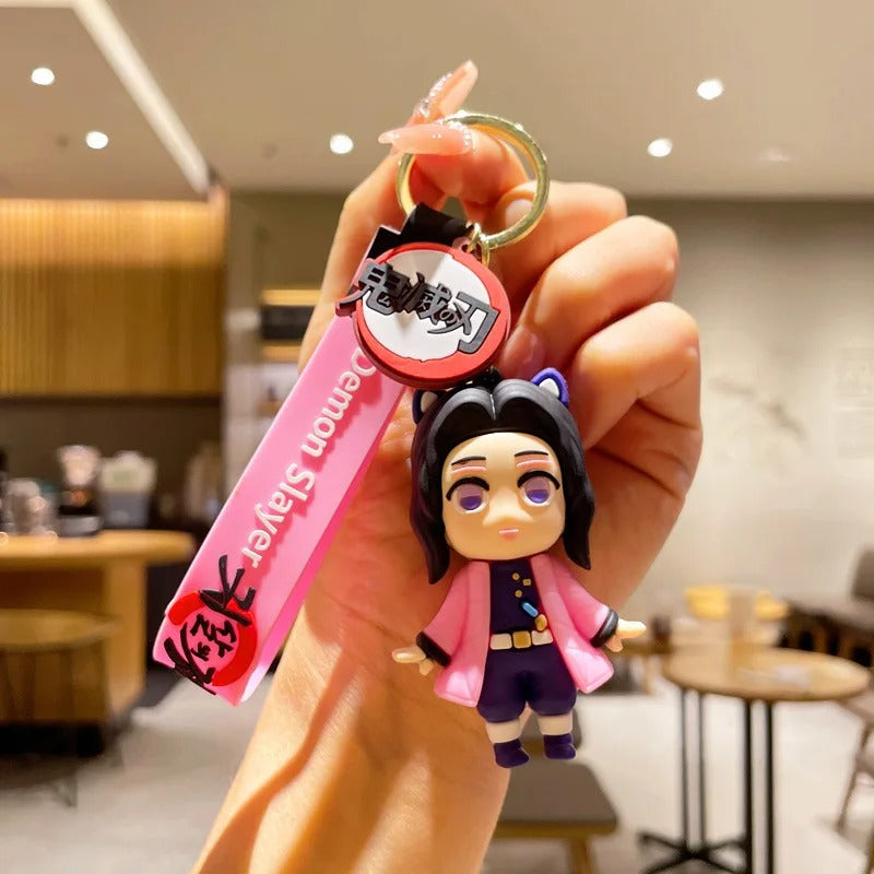 Demon Slayer Keychains PVC Kimetsu No Yaiba Manga