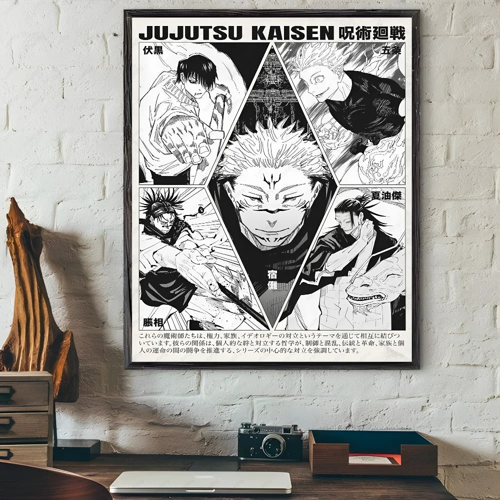 Jujutsu Kaisen Wall Poster